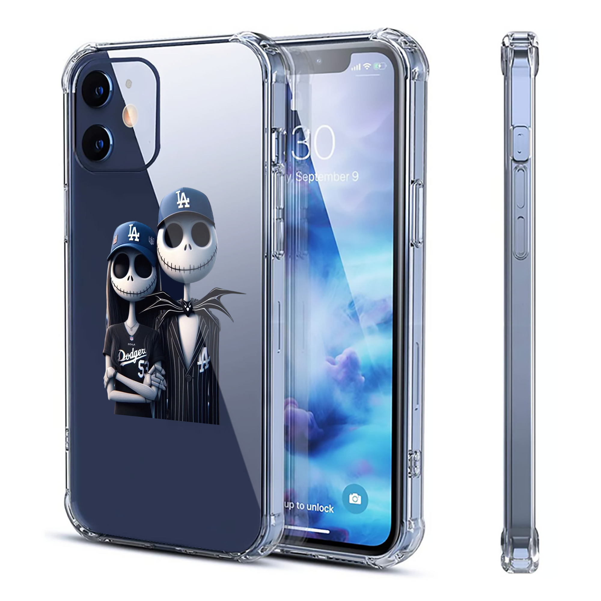  Clear IPhone 12 Case – Soft TPU With UV Print – Enhanced Drop Protection, Precise Fit, Anti-Fingerprint, Customizable Design, Scratch-Resistant, Yellow-Resistant